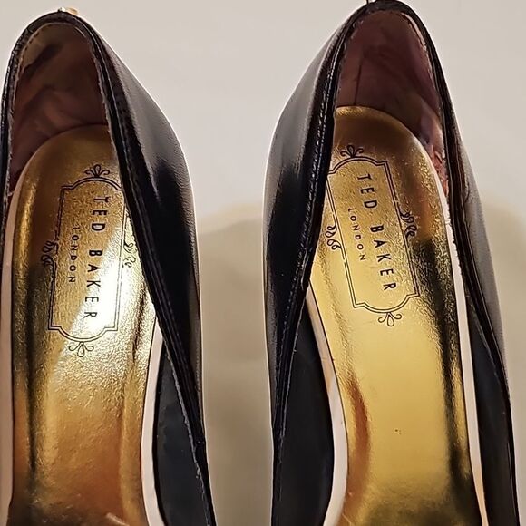 Ted Baker London Izibela  Leather Stilettos size 41 (10.5 US) - Picture 4 of 10